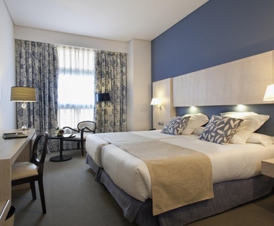 Habitación Doble dos camas Hotel Nuevo Boston